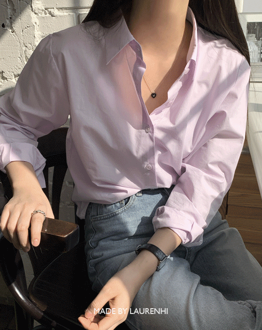 [Made Lauren]도슨 스탠다드 코튼 셔츠 - 5 color